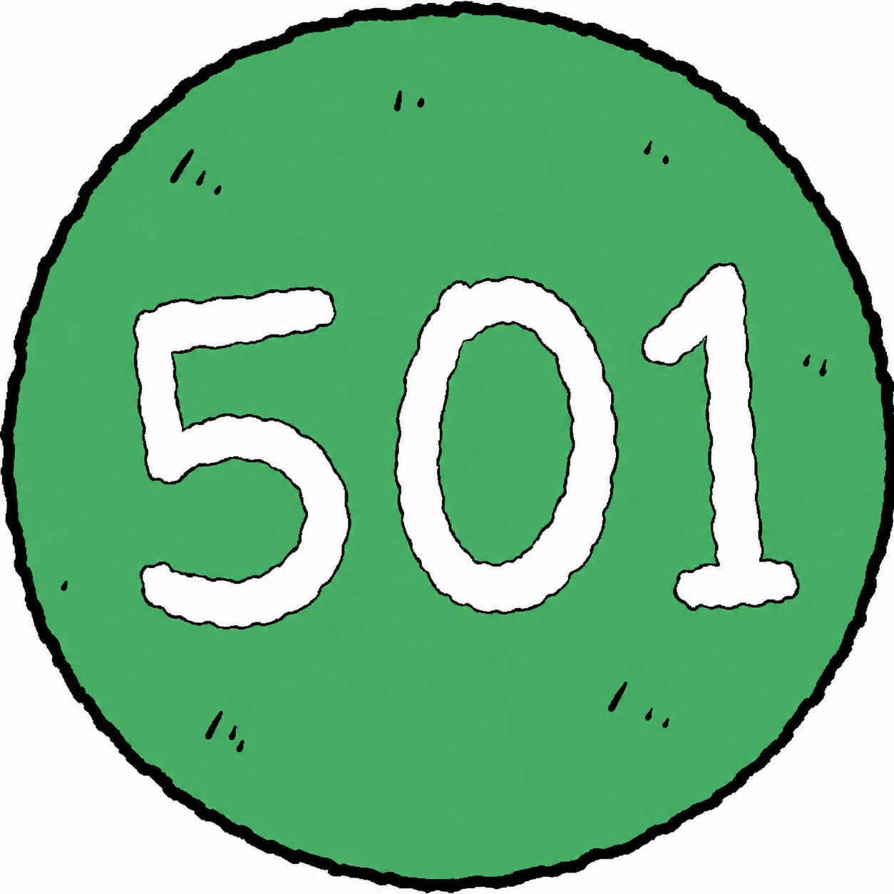 501 coin logo